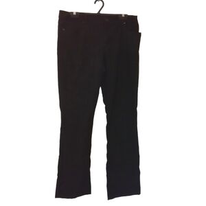 REITMANS WOMENS  BLACK SIZE 15 PANTS WIDE LEG PANTS RAYON & NYLON FABRIC